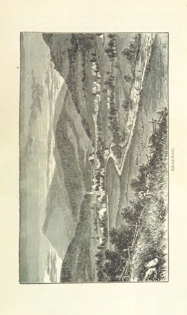 An illustration from Macdonald's Scottish Tourists' Guides. Five volumes in one. Illustrated. Accompanied with ... maps and plans, etc, 1888, leaf 319