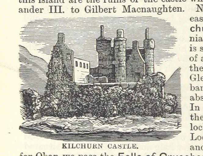 An illustration from Macdonald's Scottish Tourists' Guides. Five volumes in one. Illustrated. Accompanied with ... maps and plans, etc, 1888, leaf 344
