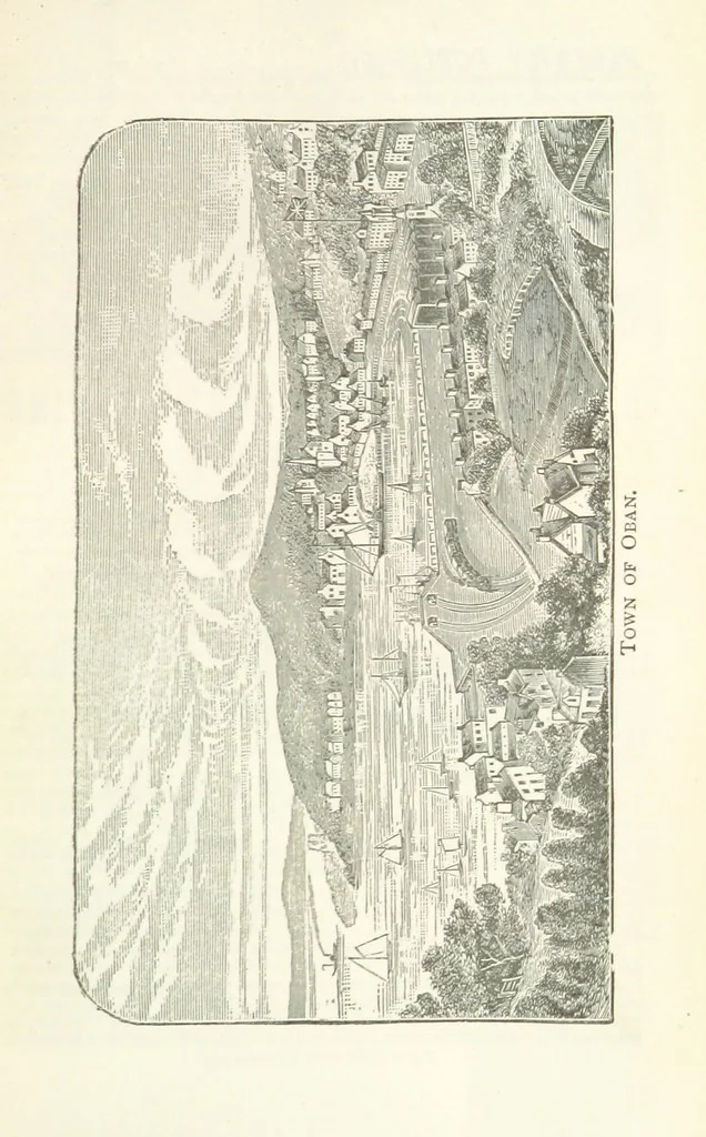 An illustration from Macdonald's Scottish Tourists' Guides. Five volumes in one. Illustrated. Accompanied with ... maps and plans, etc, 1888, leaf 345