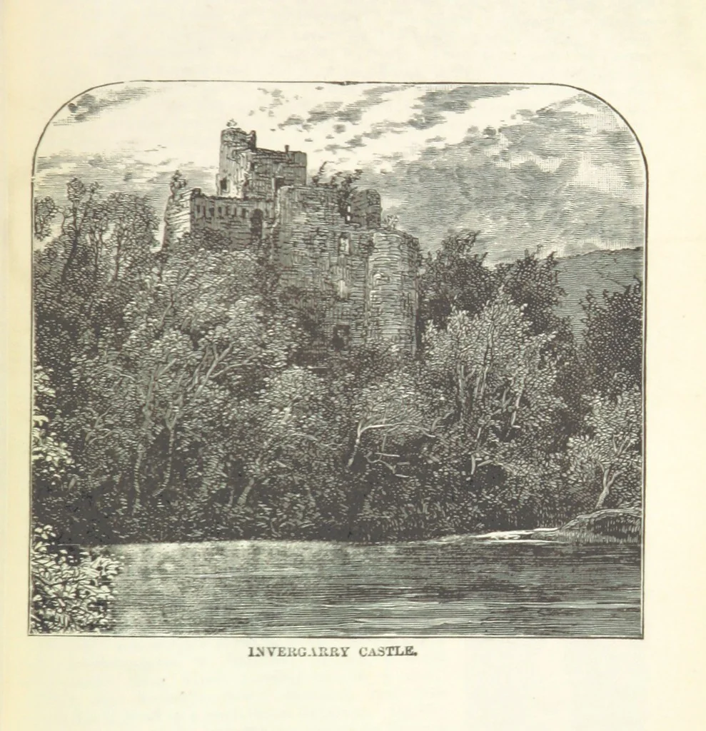 An illustration from Macdonald's Scottish Tourists' Guides. Five volumes in one. Illustrated. Accompanied with ... maps and plans, etc, 1888, leaf 355