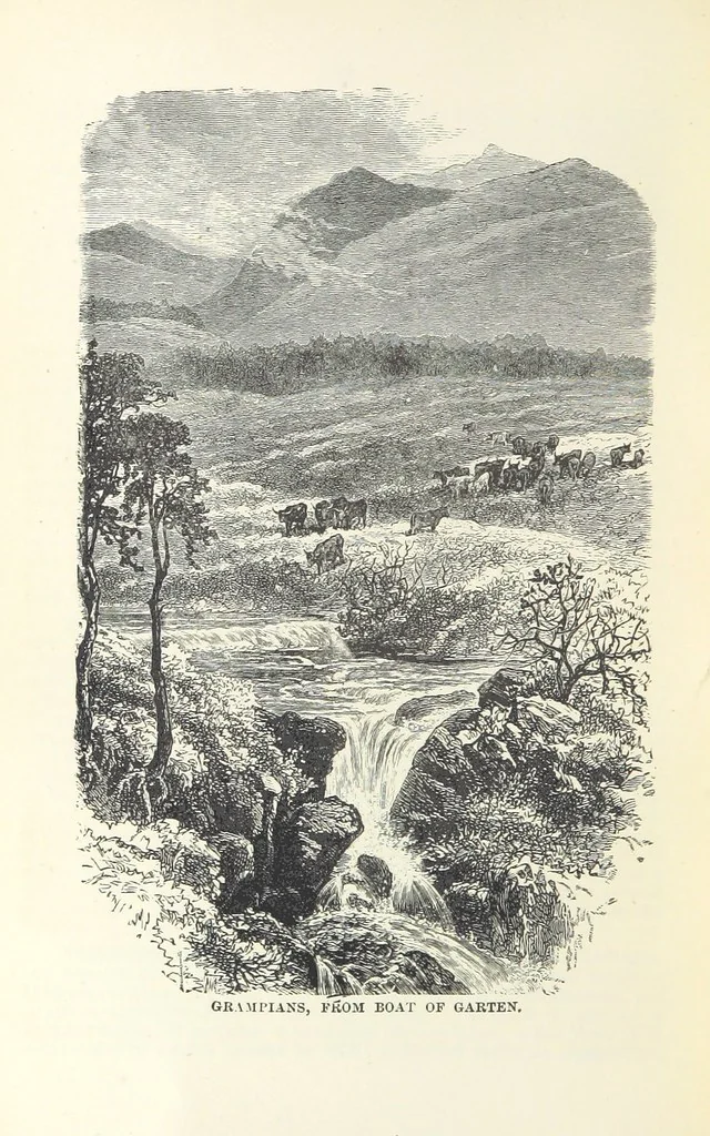 An illustration from Macdonald's Scottish Tourists' Guides. Five volumes in one. Illustrated. Accompanied with ... maps and plans, etc, 1888, leaf 364