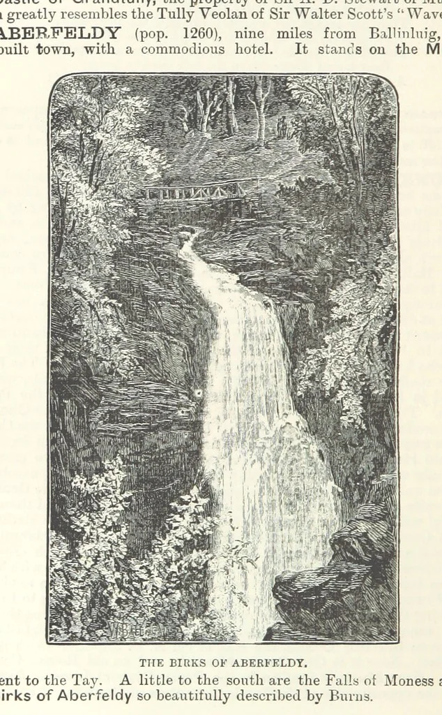 An illustration from Macdonald's Scottish Tourists' Guides. Five volumes in one. Illustrated. Accompanied with ... maps and plans, etc, 1888, leaf 372
