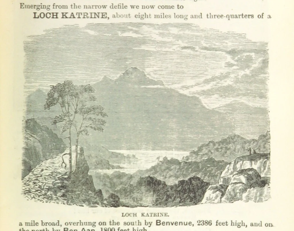An illustration from Macdonald's Scottish Tourists' Guides. Five volumes in one. Illustrated. Accompanied with ... maps and plans, etc, 1888, leaf 381
