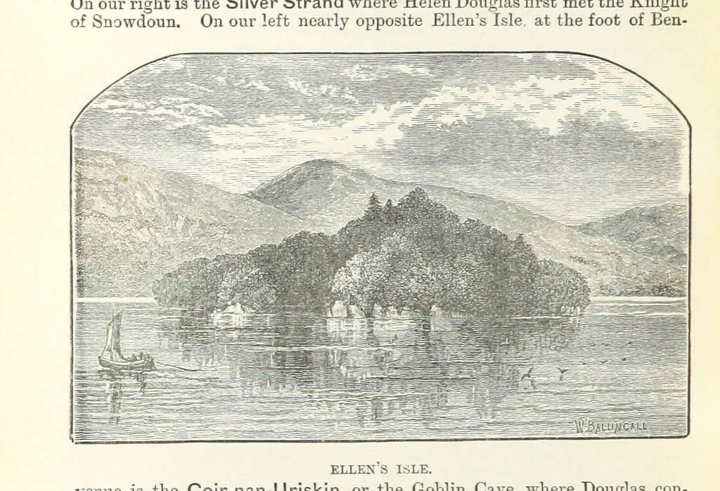 An illustration from Macdonald's Scottish Tourists' Guides. Five volumes in one. Illustrated. Accompanied with ... maps and plans, etc, 1888, leaf 382