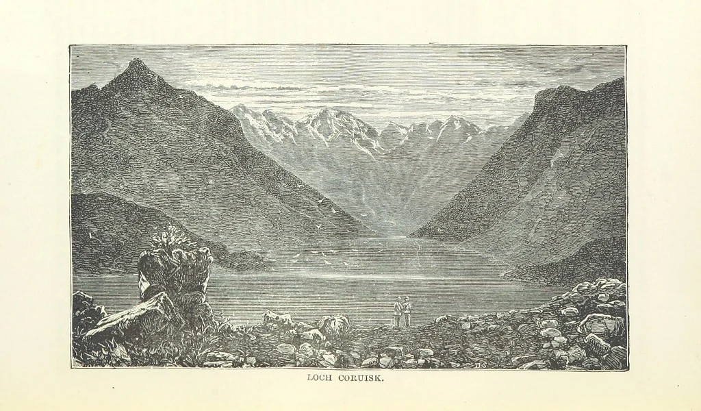 An illustration from Macdonald's Scottish Tourists' Guides. Five volumes in one. Illustrated. Accompanied with ... maps and plans, etc, 1888, leaf 394