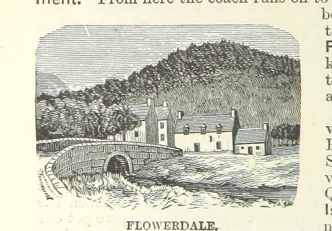 An illustration from Macdonald's Scottish Tourists' Guides. Five volumes in one. Illustrated. Accompanied with ... maps and plans, etc, 1888, leaf 404