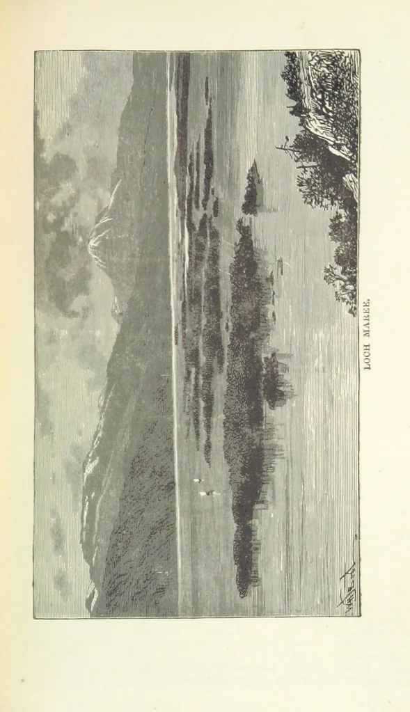 An illustration from Macdonald's Scottish Tourists' Guides. Five volumes in one. Illustrated. Accompanied with ... maps and plans, etc, 1888, leaf 405