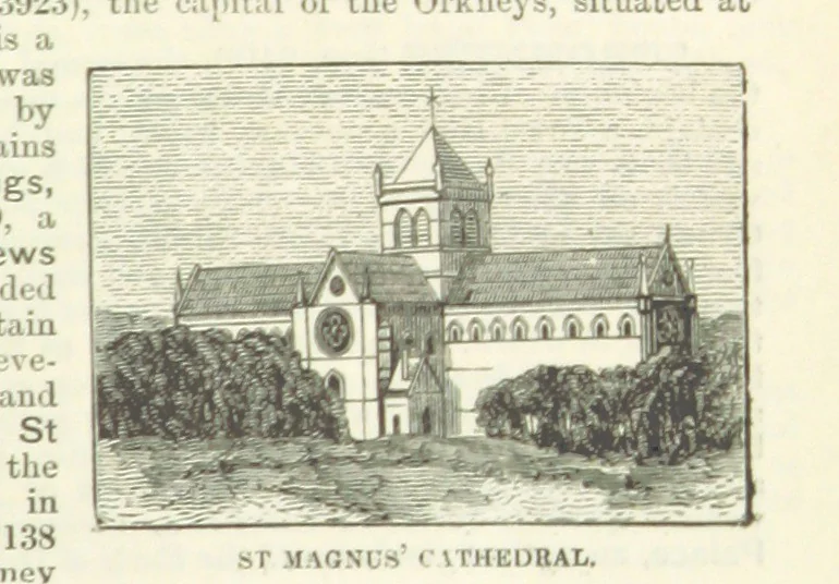 An illustration from Macdonald's Scottish Tourists' Guides. Five volumes in one. Illustrated. Accompanied with ... maps and plans, etc, 1888, leaf 409