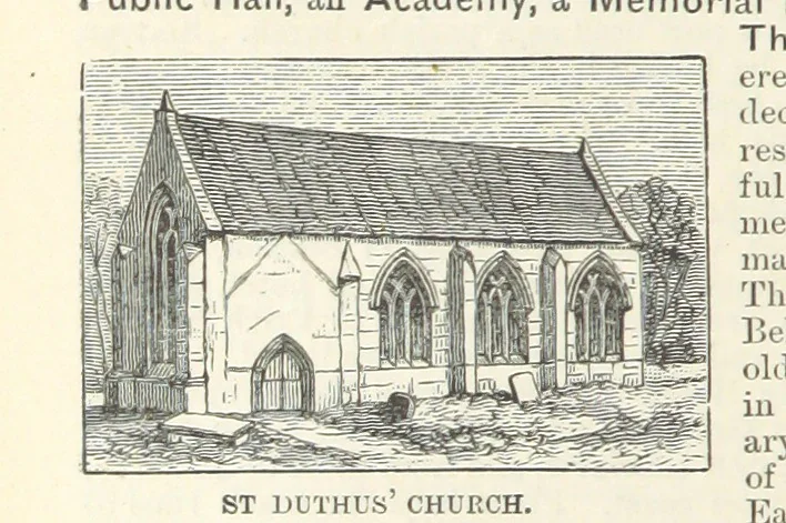 An illustration from Macdonald's Scottish Tourists' Guides. Five volumes in one. Illustrated. Accompanied with ... maps and plans, etc, 1888, leaf 418