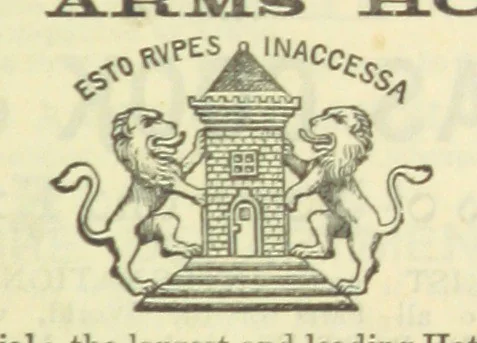 An illustration from Macdonald's Scottish Tourists' Guides. Five volumes in one. Illustrated. Accompanied with ... maps and plans, etc, 1888, leaf 443