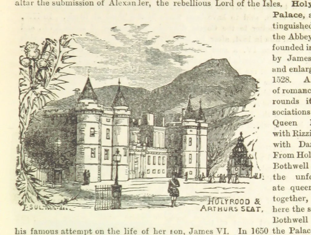 An illustration from Macdonald's Scottish Tourists' Guides. Five volumes in one. Illustrated. Accompanied with ... maps and plans, etc, 1888, leaf 47