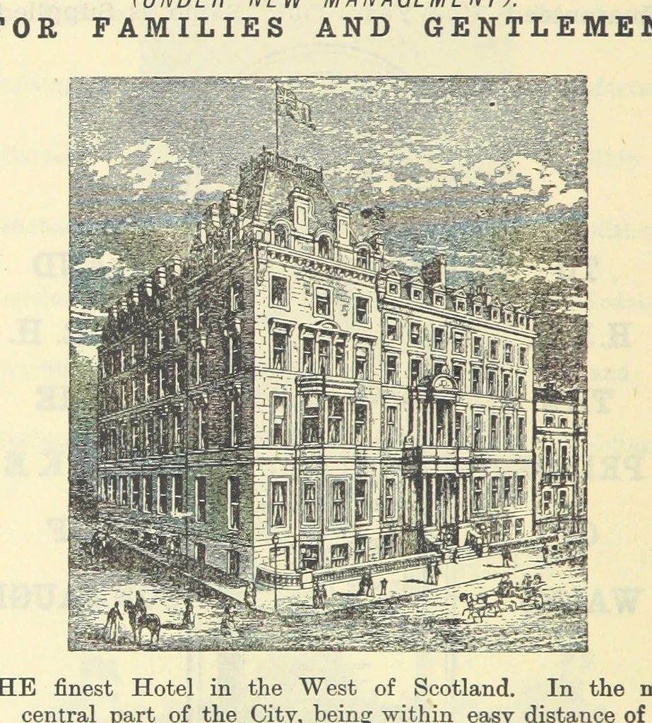 An illustration from Macdonald's Scottish Tourists' Guides. Five volumes in one. Illustrated. Accompanied with ... maps and plans, etc, 1888, leaf 482