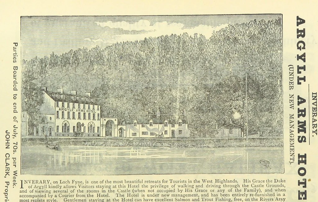 An illustration from Macdonald's Scottish Tourists' Guides. Five volumes in one. Illustrated. Accompanied with ... maps and plans, etc, 1888, leaf 508
