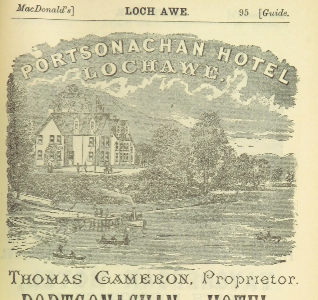 An illustration from Macdonald's Scottish Tourists' Guides. Five volumes in one. Illustrated. Accompanied with ... maps and plans, etc, 1888, leaf 515