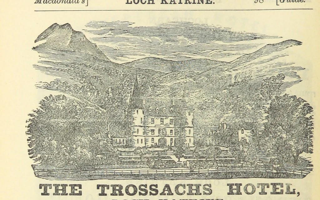 An illustration from Macdonald's Scottish Tourists' Guides. Five volumes in one. Illustrated. Accompanied with ... maps and plans, etc, 1888, leaf 518