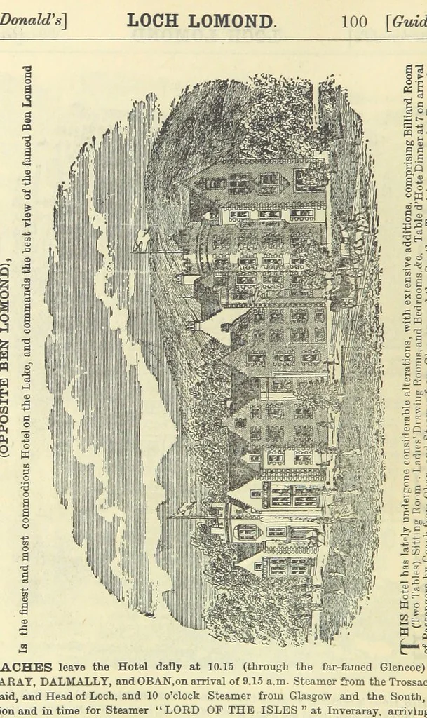 An illustration from Macdonald's Scottish Tourists' Guides. Five volumes in one. Illustrated. Accompanied with ... maps and plans, etc, 1888, leaf 520