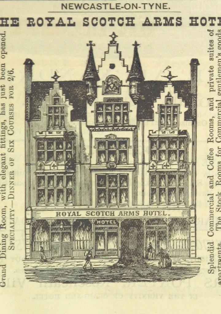 An illustration from Macdonald's Scottish Tourists' Guides. Five volumes in one. Illustrated. Accompanied with ... maps and plans, etc, 1888, leaf 549