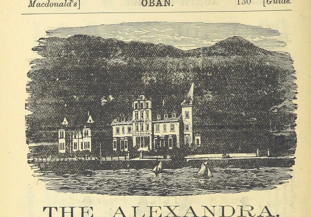 An illustration from Macdonald's Scottish Tourists' Guides. Five volumes in one. Illustrated. Accompanied with ... maps and plans, etc, 1888, leaf 550