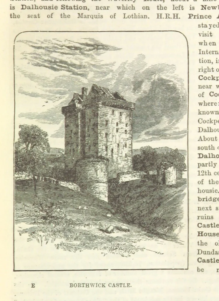An illustration from Macdonald's Scottish Tourists' Guides. Five volumes in one. Illustrated. Accompanied with ... maps and plans, etc, 1888, leaf 89