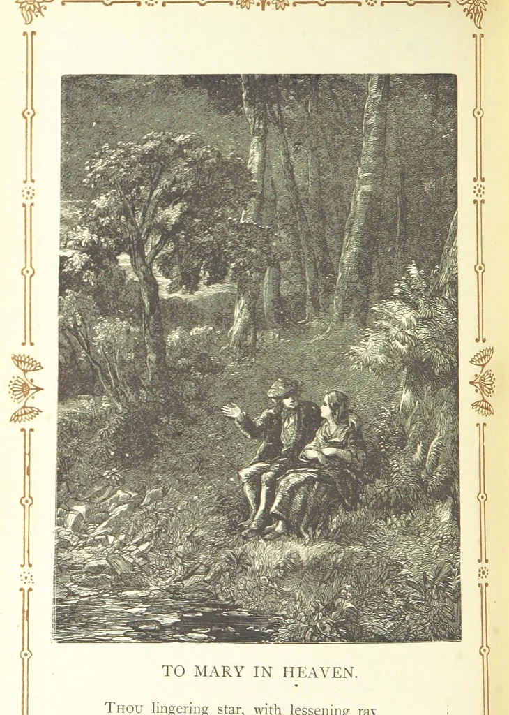 An illustration from The home affections pourtrayed by the poets. Selected and edited by Charles Mackay. Illustrated with ... engravings ... by eminent artists, and engraved by the Brothers Dalziel, 1883, leaf 176