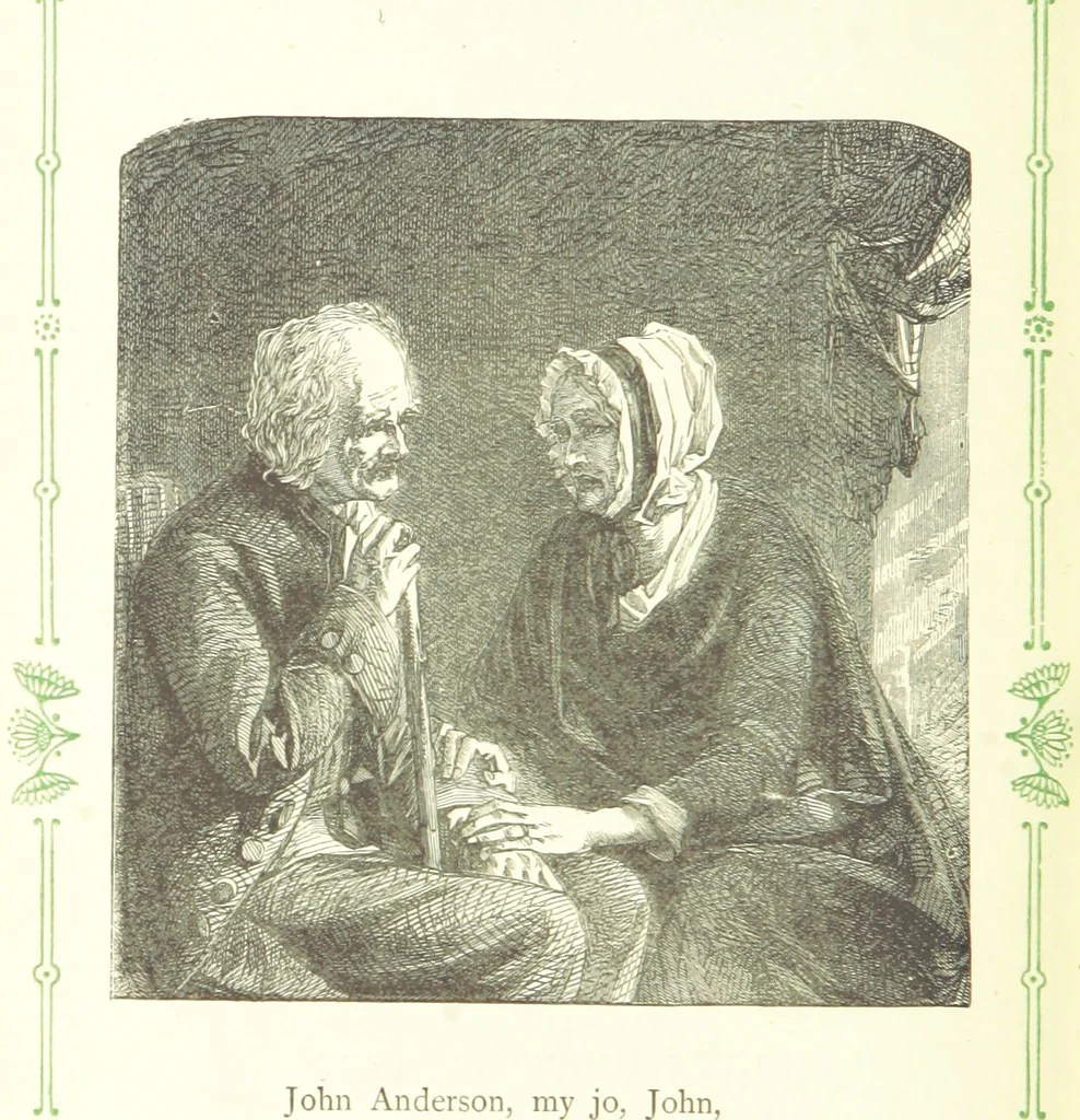 An illustration from The home affections pourtrayed by the poets. Selected and edited by Charles Mackay. Illustrated with ... engravings ... by eminent artists, and engraved by the Brothers Dalziel, 1883, leaf 448