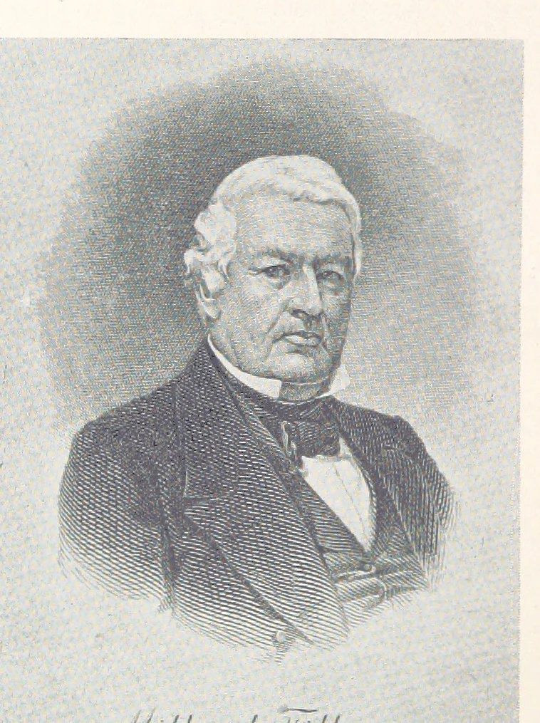 An illustration from Presidential inaugurations from George Washington 1789 to Grover Cleveland 1893. With inaugural addresses, etc, 1893, leaf 142