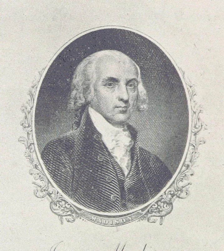 An illustration from Presidential inaugurations from George Washington 1789 to Grover Cleveland 1893. With inaugural addresses, etc, 1893, leaf 50