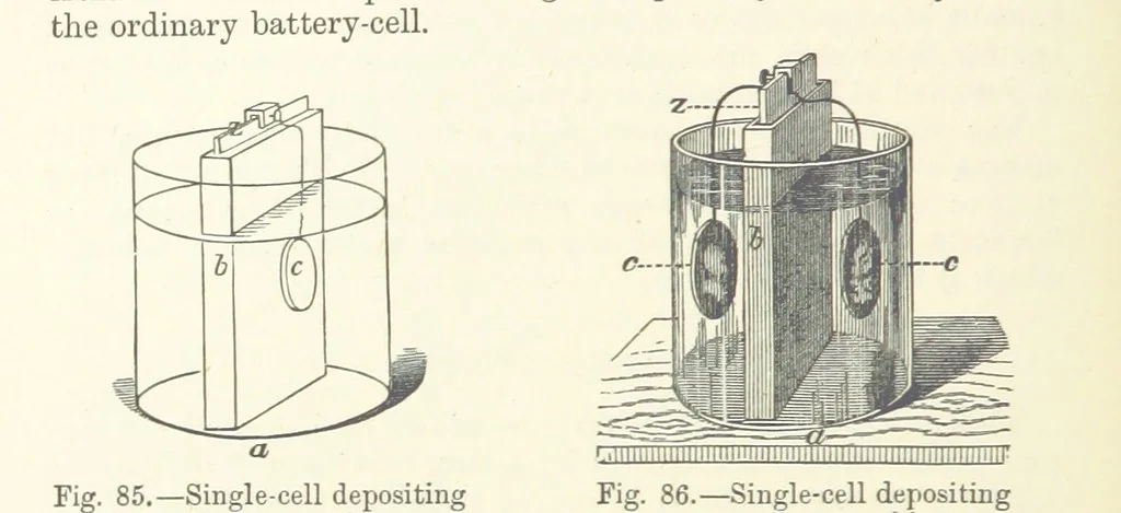 An illustration from A Treatise on Electro-Metallurgy ... Second edition, revised and enlarged. With numerous illustrations, 1899, leaf 166