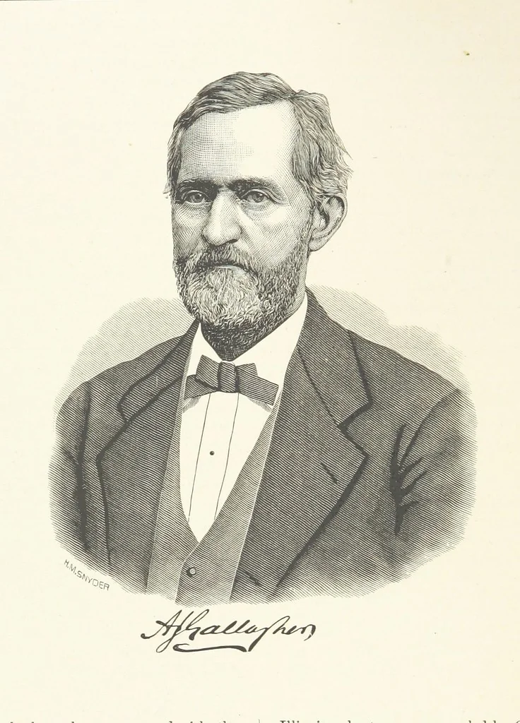 An illustration from History of Macon County, Illinois. With illustrations ... and biographical sketches, etc, 1880, leaf 140