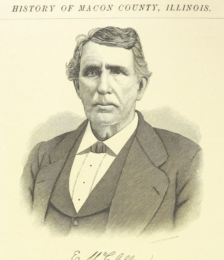 An illustration from History of Macon County, Illinois. With illustrations ... and biographical sketches, etc, 1880, leaf 148