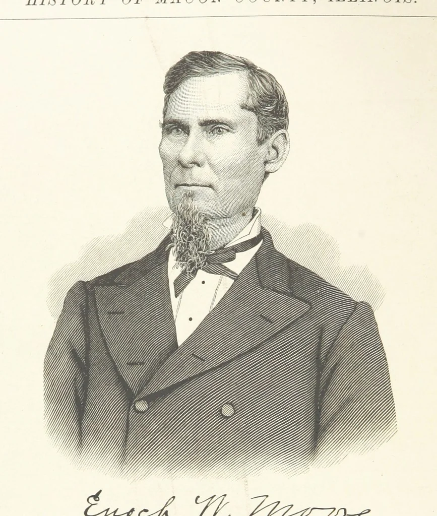 An illustration from History of Macon County, Illinois. With illustrations ... and biographical sketches, etc, 1880, leaf 156