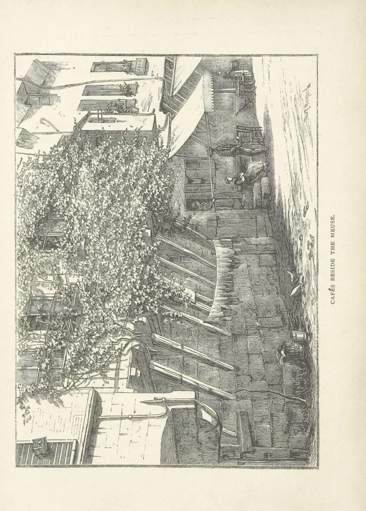 An illustration from In the Ardennes ... With ... illustrations by T. R. Macquoid, 1881, leaf 40