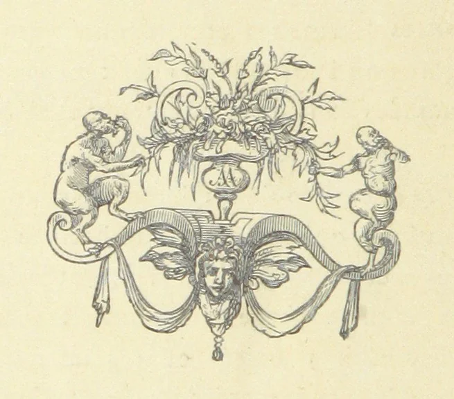 An illustration from Histoire des deux villes de Saint-Amand et du Château de Montrond ... Publiée par les soins de ... C. L. Gustave Mallard. Avec une préface de l'Abbé S. Clément. [With plates, 1895, leaf 230