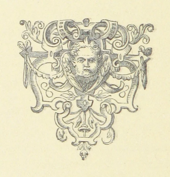 An illustration from Histoire des deux villes de Saint-Amand et du Château de Montrond ... Publiée par les soins de ... C. L. Gustave Mallard. Avec une préface de l'Abbé S. Clément. [With plates, 1895, leaf 58