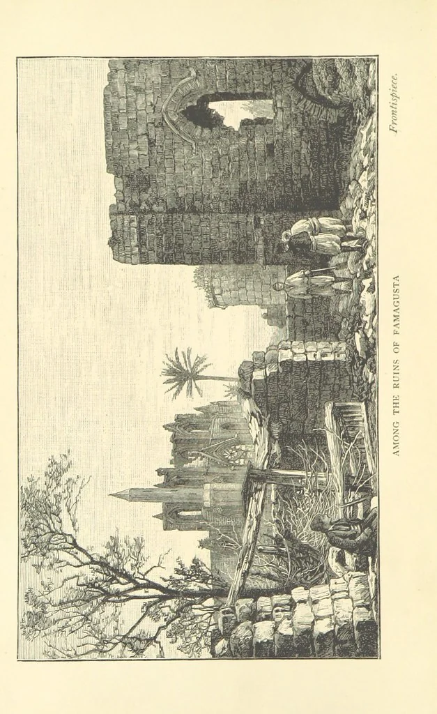An illustration from In an Enchanted Island; or a Winter Retreat in Cyprus ... Third edition, 1892, leaf 8