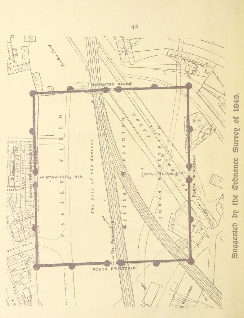 An illustration from A Booke of Olde Manchester and Salford. By Alfred Darbyshire ... Edited with an introduction by George Milner. [With illustrations, 1887, leaf 48