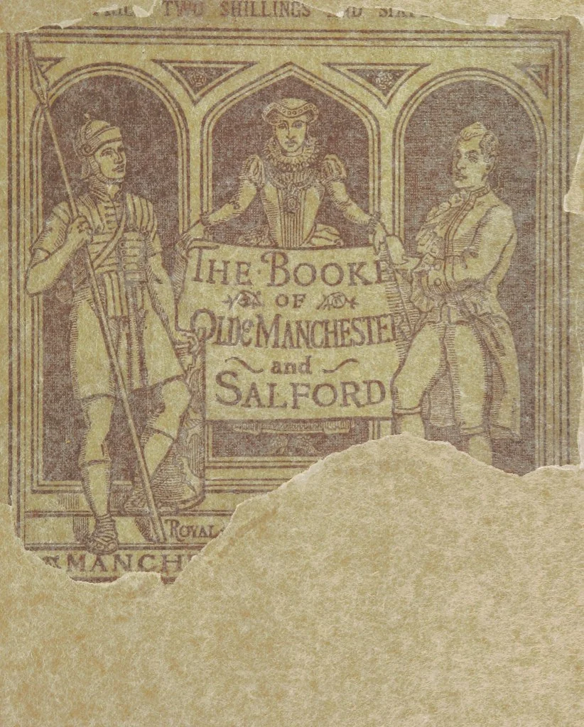 An illustration from A Booke of Olde Manchester and Salford. By Alfred Darbyshire ... Edited with an introduction by George Milner. [With illustrations, 1887, leaf 5