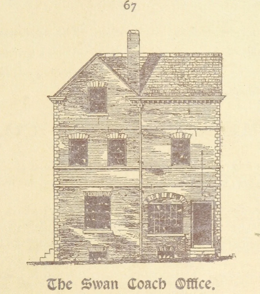 An illustration from A Booke of Olde Manchester and Salford. By Alfred Darbyshire ... Edited with an introduction by George Milner. [With illustrations, 1887, leaf 73