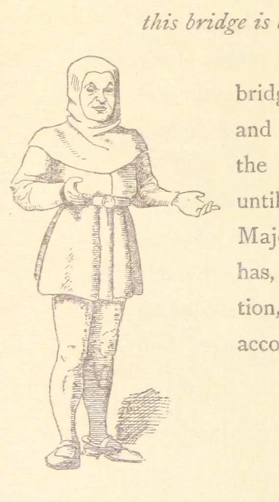 An illustration from A Booke of Olde Manchester and Salford. By Alfred Darbyshire ... Edited with an introduction by George Milner. [With illustrations, 1887, leaf 92