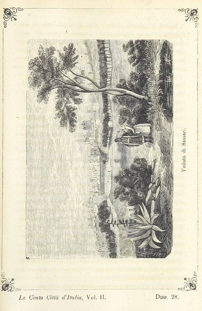 An illustration from Le cento città d'Italia. Descrizione storica, politica, etc, 1871, leaf 1079