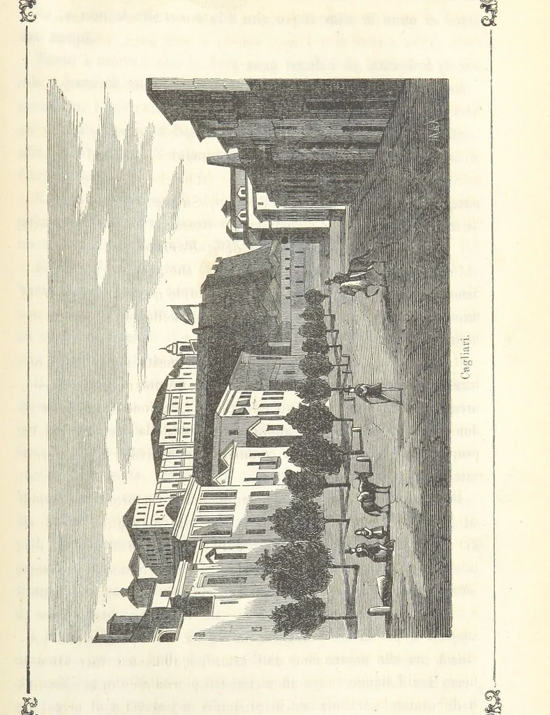 An illustration from Le cento città d'Italia. Descrizione storica, politica, etc, 1871, leaf 183