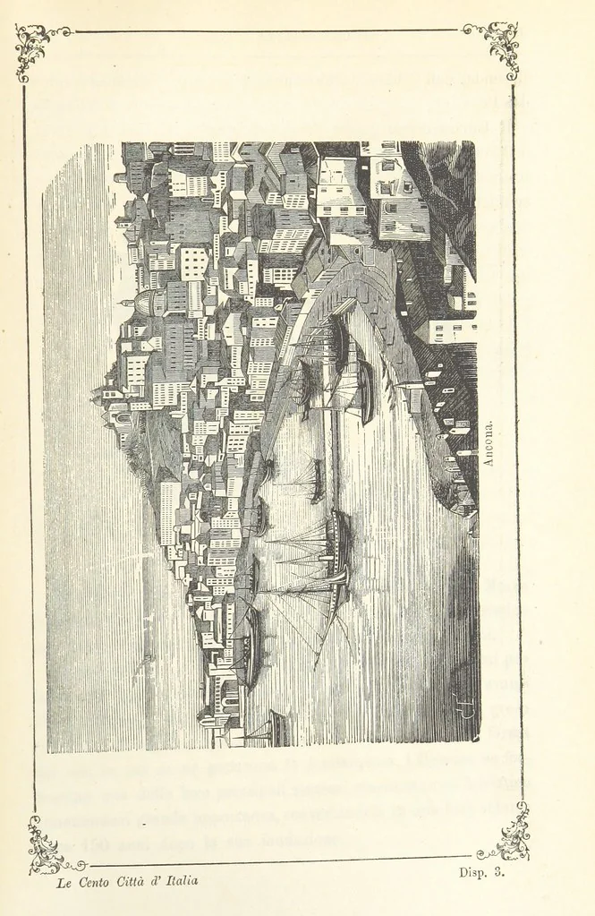 An illustration from Le cento città d'Italia. Descrizione storica, politica, etc, 1871, leaf 39