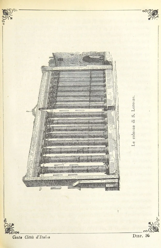 An illustration from Le cento città d'Italia. Descrizione storica, politica, etc, 1871, leaf 551