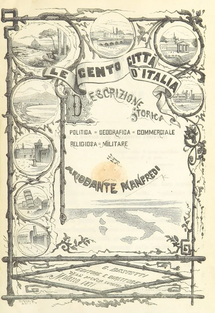 An illustration from Le cento città d'Italia. Descrizione storica, politica, etc, 1871, leaf 7