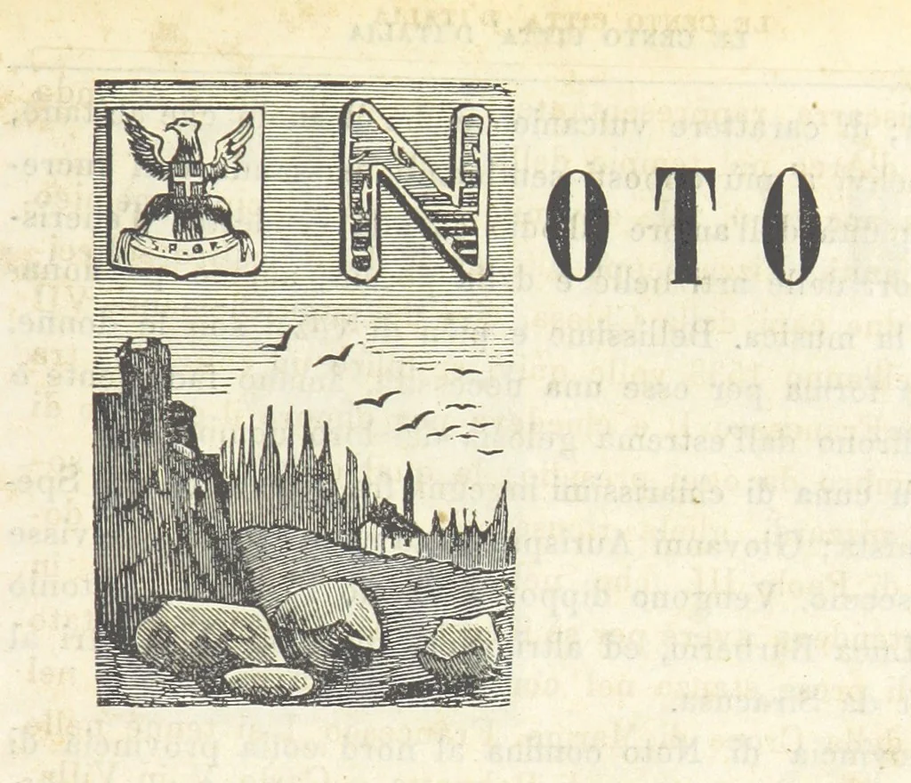 An illustration from Le cento città d'Italia. Descrizione storica, politica, etc, 1871, leaf 785