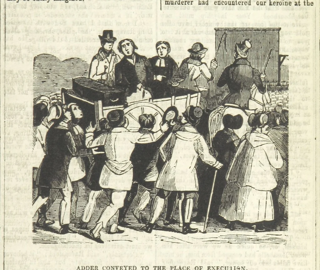 An illustration from The Maniac Father, or the Victim of seduction; a romance of deep interest; by the author of “Ela the outcast” [i.e. T. P. Prest], etc, 1850, leaf 403