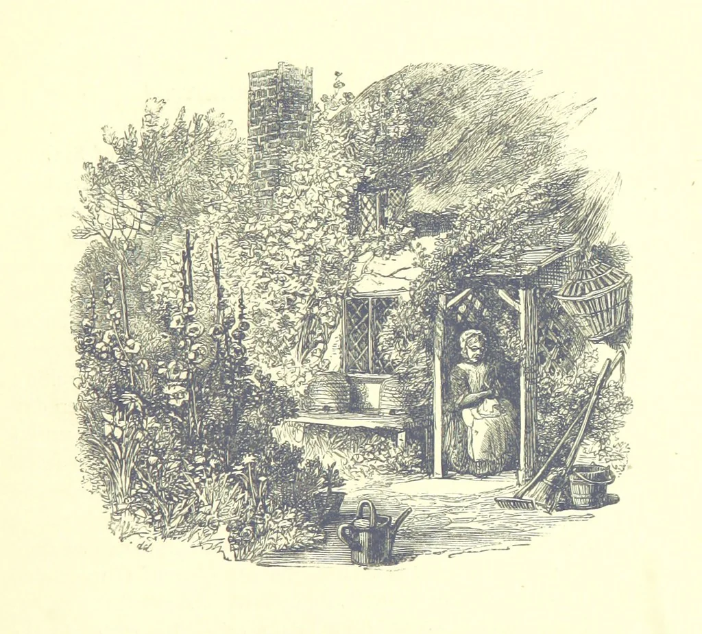 An illustration from The Months illustrated by pen and pencil. Edited by ... S. M. The designs by N. Humphreys, J. Gilbert, etc, 1876, leaf 115
