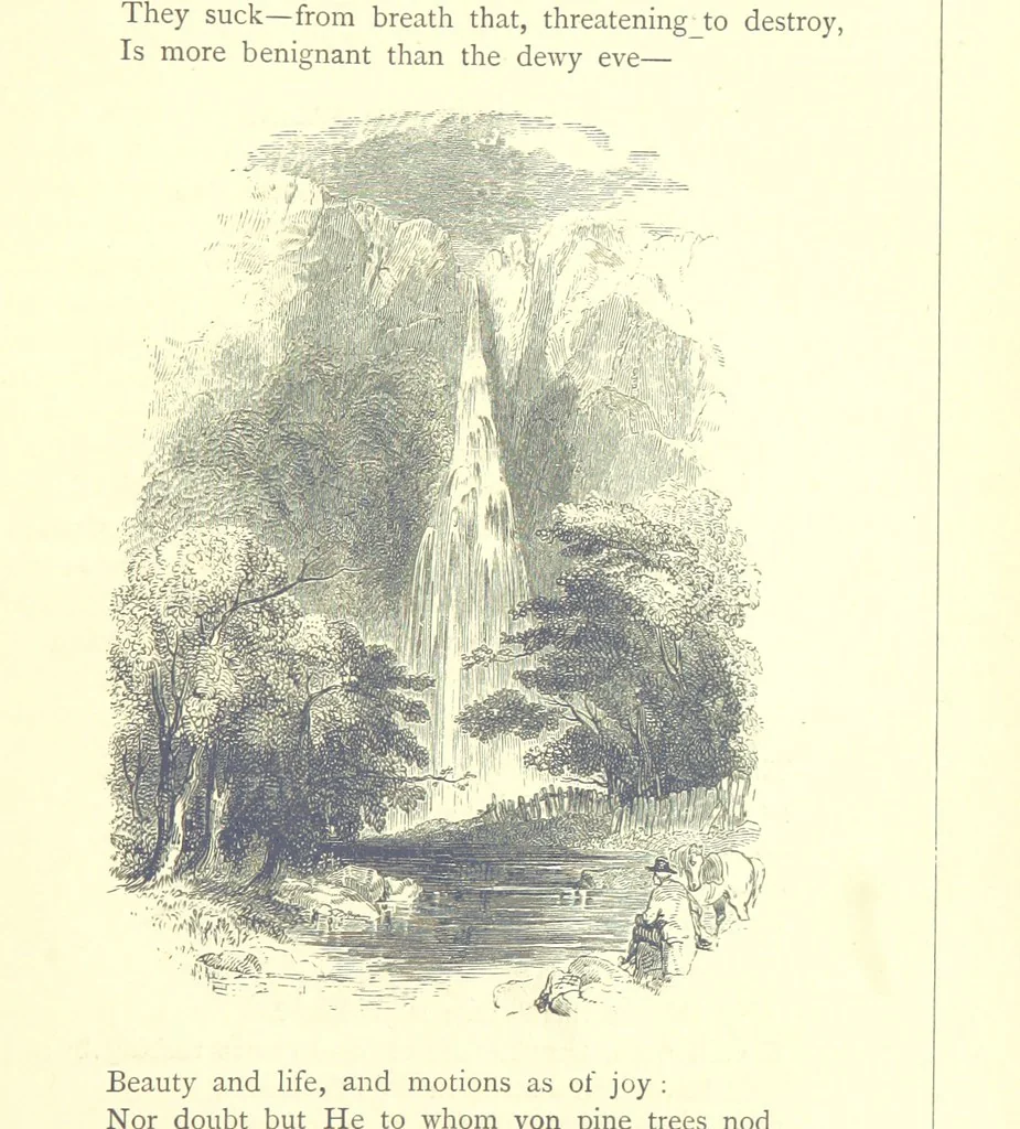 An illustration from The Months illustrated by pen and pencil. Edited by ... S. M. The designs by N. Humphreys, J. Gilbert, etc, 1876, leaf 119