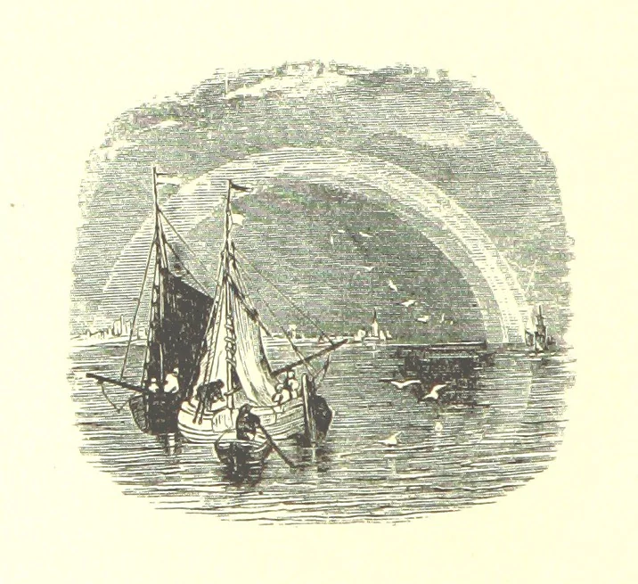 An illustration from The Months illustrated by pen and pencil. Edited by ... S. M. The designs by N. Humphreys, J. Gilbert, etc, 1876, leaf 128