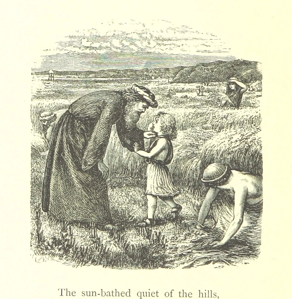 An illustration from The Months illustrated by pen and pencil. Edited by ... S. M. The designs by N. Humphreys, J. Gilbert, etc, 1876, leaf 152